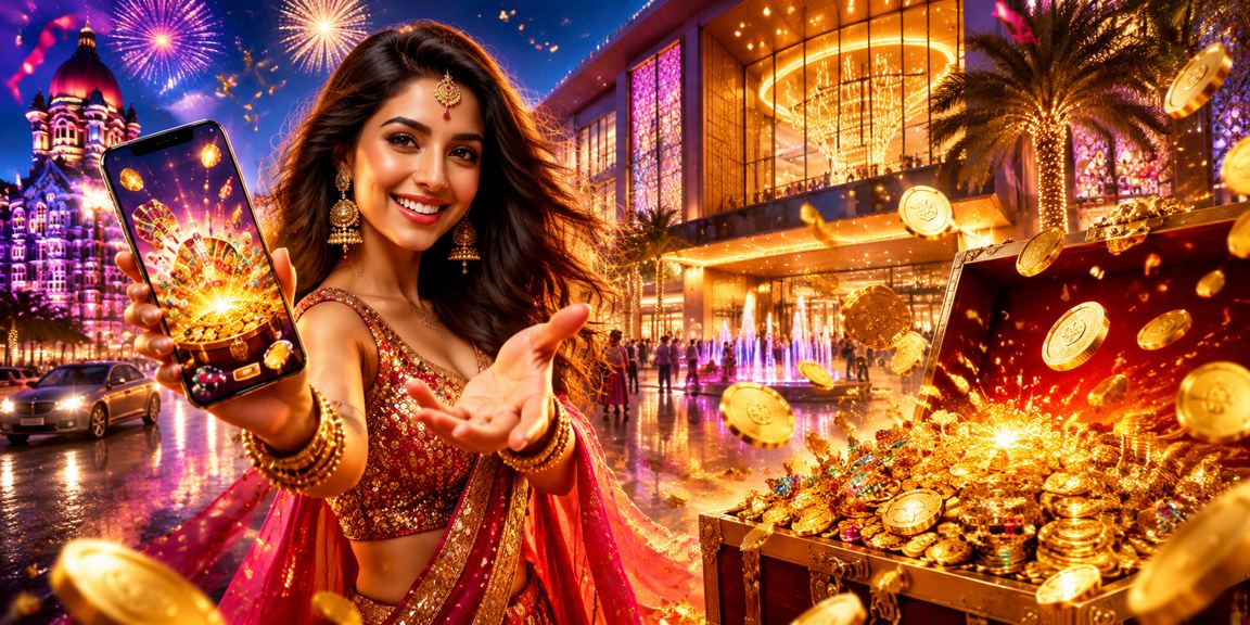 User enjoying secure mobile casino experience in India